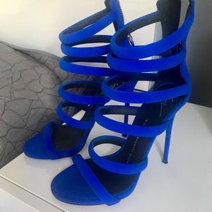 Giuseppe Zanotti Alien Fabric Strappy 115mm Sandal